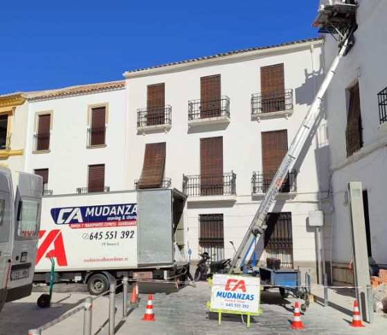 Servicio de portes en Córdoba